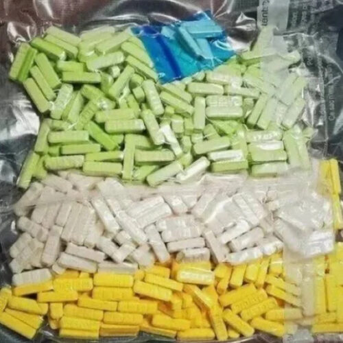 4MG BROMAZ BLUES, GREEN, YELLOW PRESSED XANAX