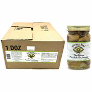 Traditional Pickled Mushrooms, 1 Case (12-16oz)