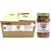 Spicy Pickled Mushrooms, 1 Case (12-16oz)