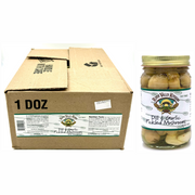 Dill & Garlic Pickled Mushrooms, 1 Case (12-16oz)