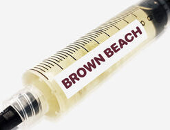Brown Beach Liquid Culture Syringe 10mL