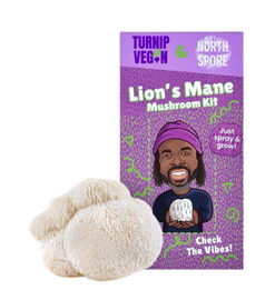 Turnip Vegan Organic Lion's Mane Mushroom Growing Kit
