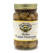 Hotter Pickled Mushrooms