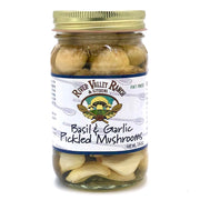 Basil & Garlic Pickled Mushrooms