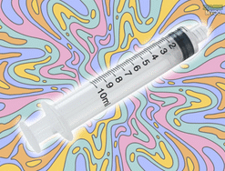 Luer Lock Tip Syringe - Sterile - Individually Wrapped ( 10ml )